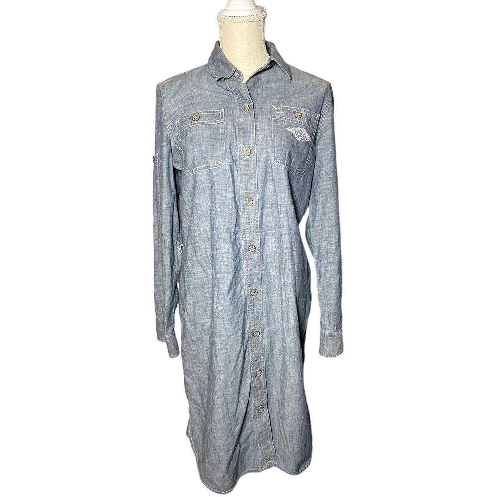 Lauren Jeans Co. Denim Button Down Dress